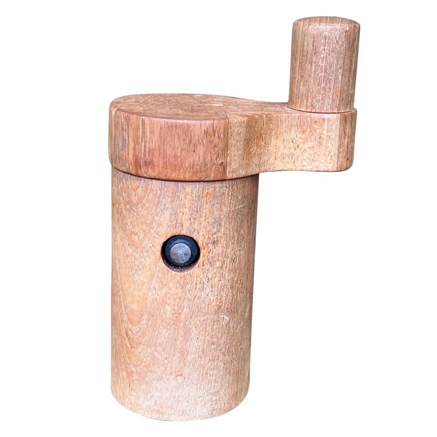 Wooden Cylinder Spice Grinder
