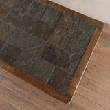 Slate Tile Top Coffee Table