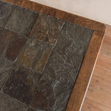 Slate Tile Top Coffee Table