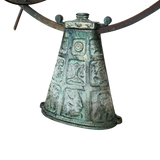 Patinated Bronze Zodiac Sundial