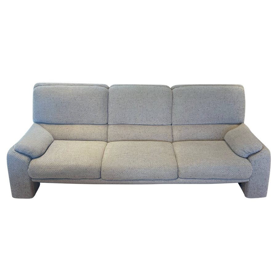 1970's Busnelli Woven Fabric Sofa