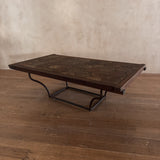 French Hexagonal Tile Coffee Table, 1960s