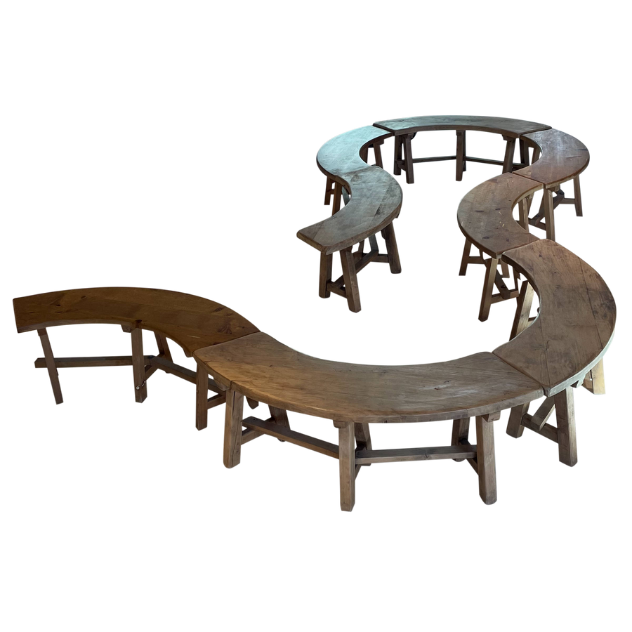 French Rounded Bench