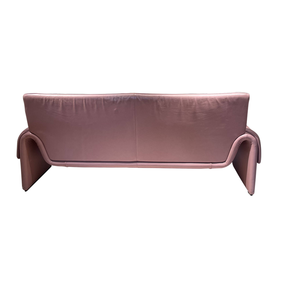 De Sede DS 2011 Pink Leather Sofa