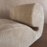 Pair of Sculptural Geometric Postmodern Lounge Chairs