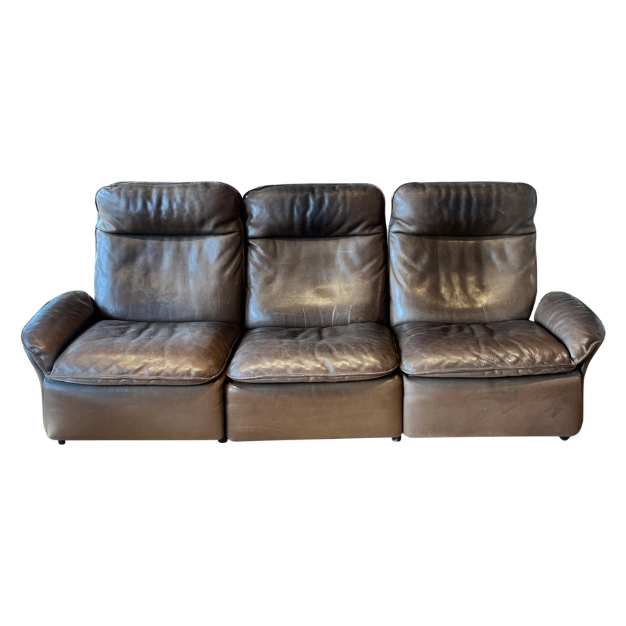 DS49 Leather Sofa by De Sede 1970s