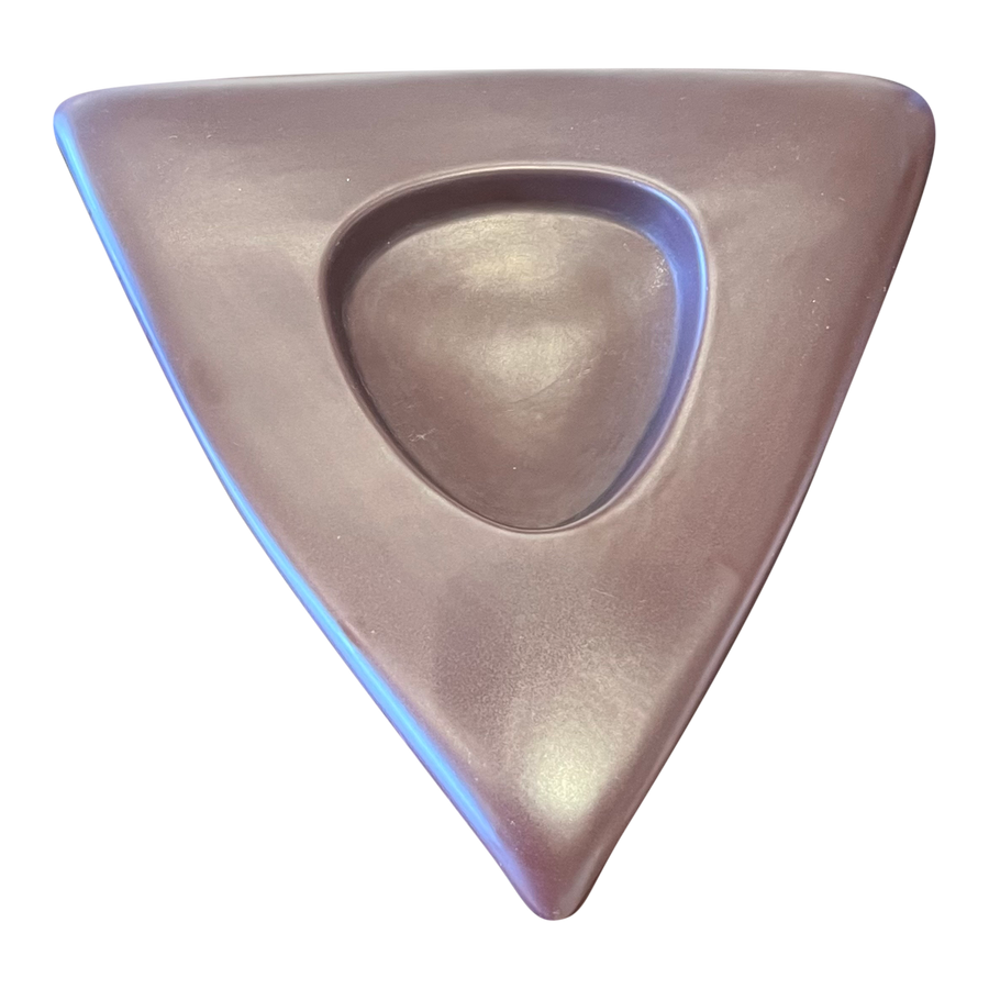 Ciramic Triangular Ashtray