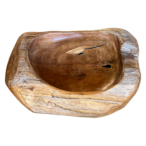 Carved Wood Dish