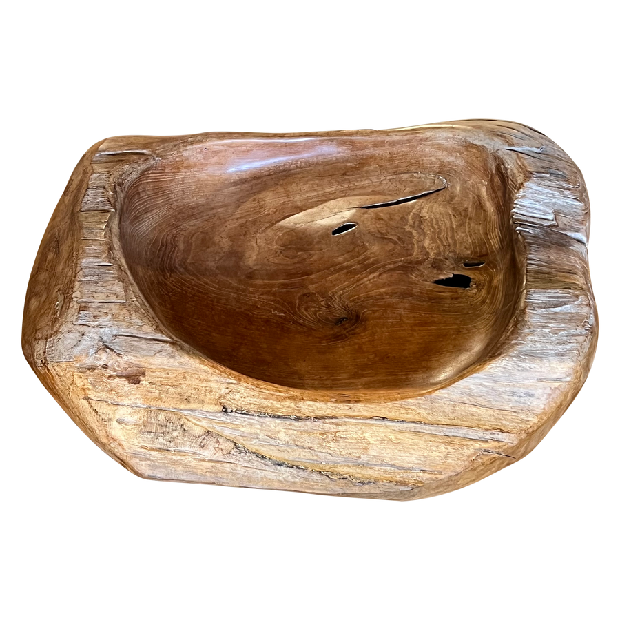 Carved Wood Dish