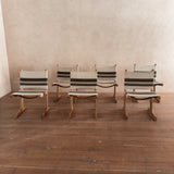 Set of 6 '594' Dining Chairs by Adrian & Ditte Heath for France & Søn, 1960s