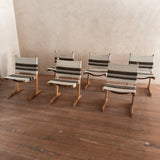 Set of 6 '594' Dining Chairs by Adrian & Ditte Heath for France & Søn, 1960s