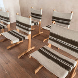 Set of 6 '594' Dining Chairs by Adrian & Ditte Heath for France & Søn, 1960s