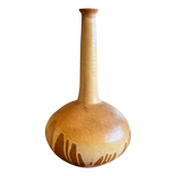 French Studio Pottery Drip Vase