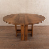 Maison Regain Solid Elm Round Dining Table