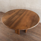Maison Regain Solid Elm Round Dining Table