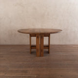 Maison Regain Solid Elm Round Dining Table