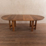 Maison Regain Solid Elm Round Dining Table