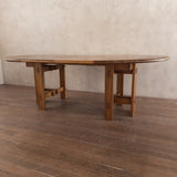 Maison Regain Solid Elm Round Dining Table