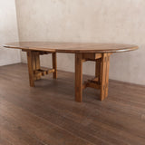 Maison Regain Solid Elm Round Dining Table