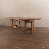 Maison Regain Solid Elm Round Dining Table