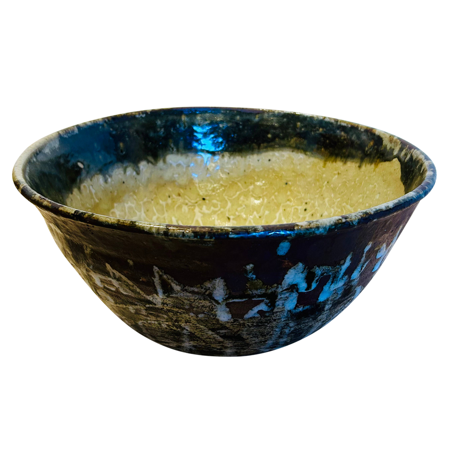 Large Sage Green Glazed Serving Bowl