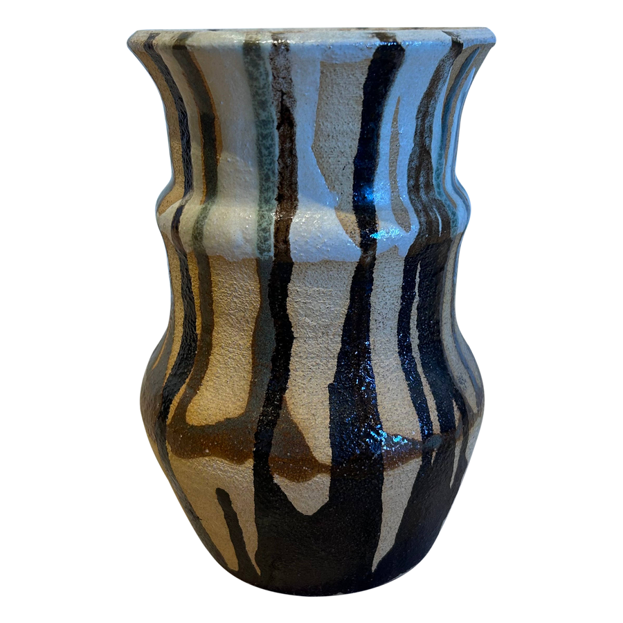 Tonal Studio Pottery Drip Glazed Vase