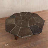 Octagonal Tile Top Coffee Table