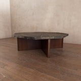 Octagonal Tile Top Coffee Table