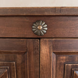 Hand Carved Oak Armoire by Charles Dudouyt, 1940s