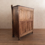 Hand Carved Oak Armoire by Charles Dudouyt, 1940s
