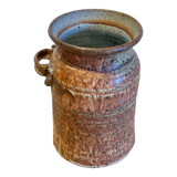 Speckle Glazed Handled Vessel