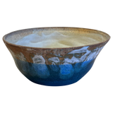 Blue Accent Studio Pottery Bowl