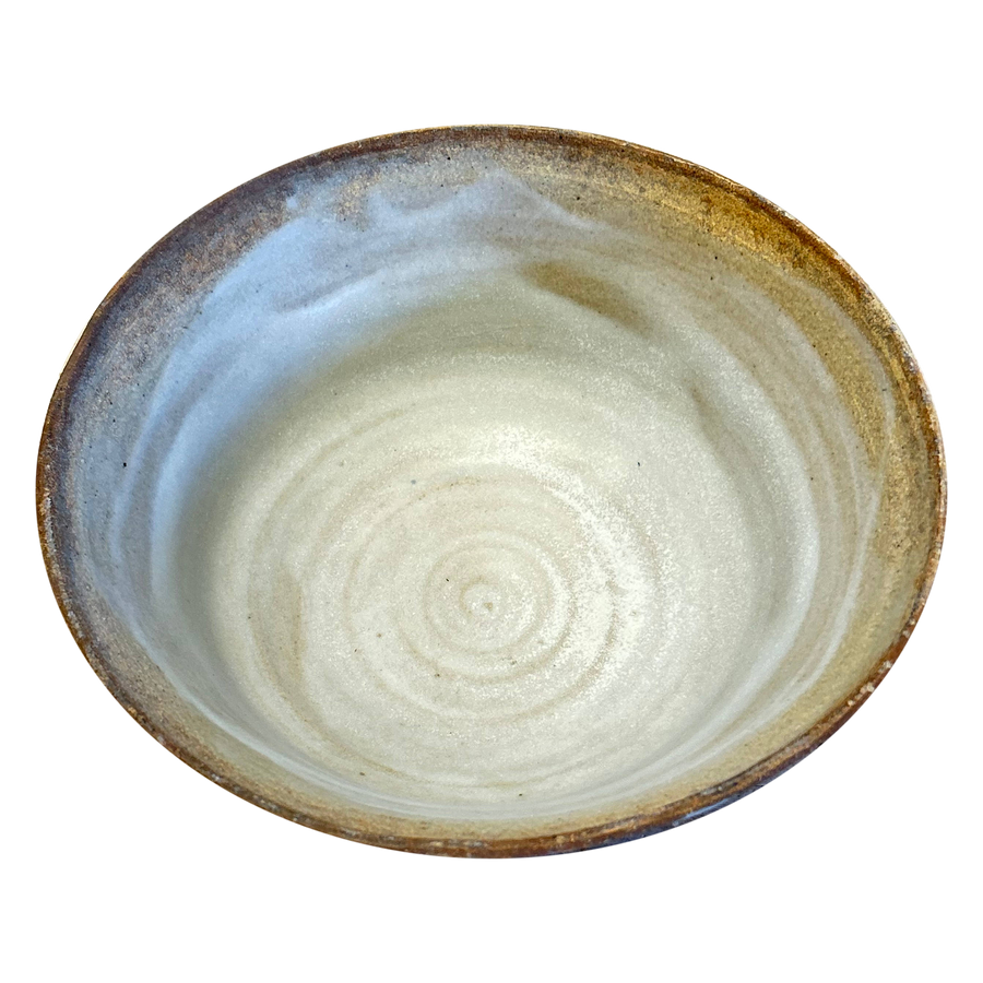 Blue Accent Studio Pottery Bowl