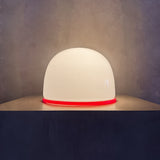 Italian Red Accent Table Lamp