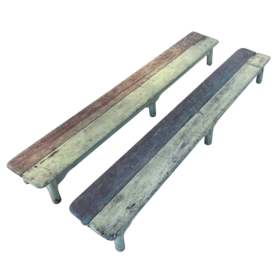 Antique Rustic Benches
