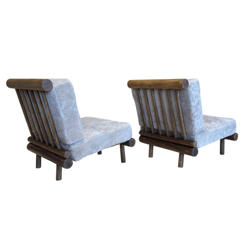 Pair of "La Cachette" Chairs by Charlotte Perriand