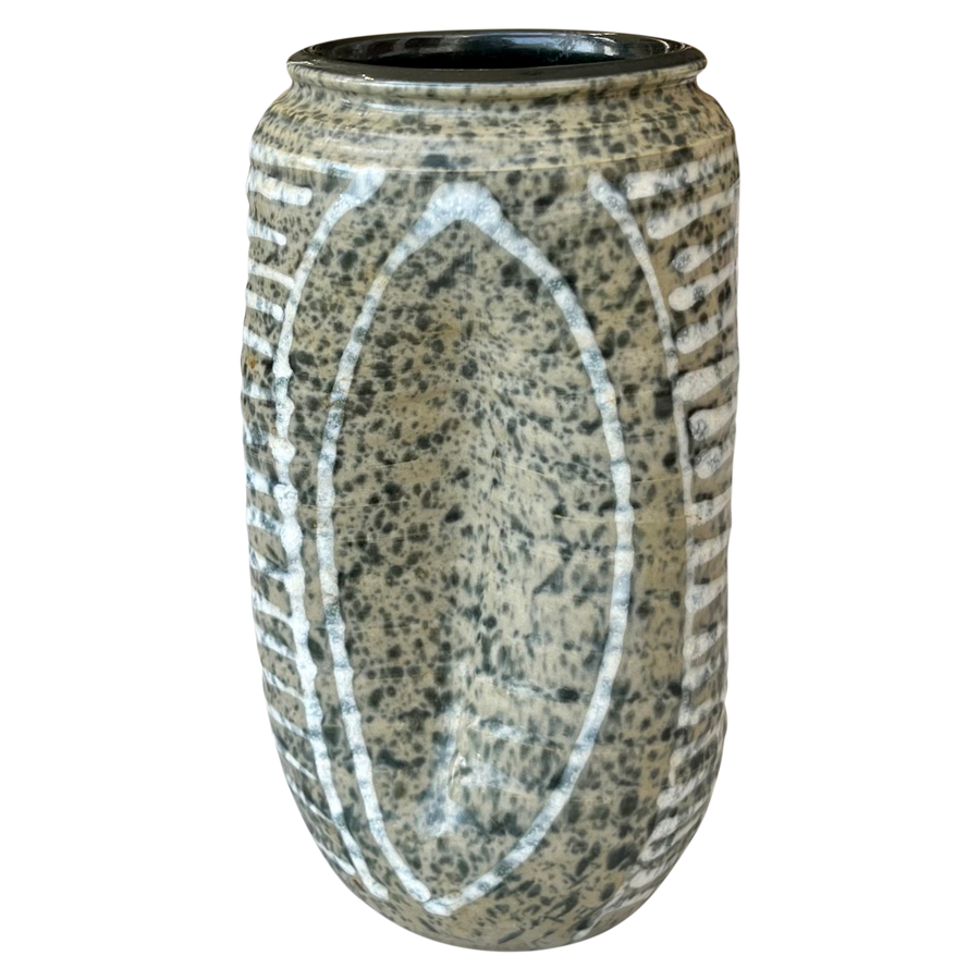 Speckled Studio Pottery Vase