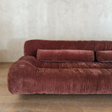 Italian Channel Tufted Velvet Sofa