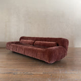 Italian Channel Tufted Velvet Sofa