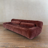 Italian Channel Tufted Velvet Sofa