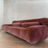 Italian Channel Tufted Velvet Sofa