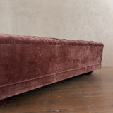 Italian Channel Tufted Velvet Sofa