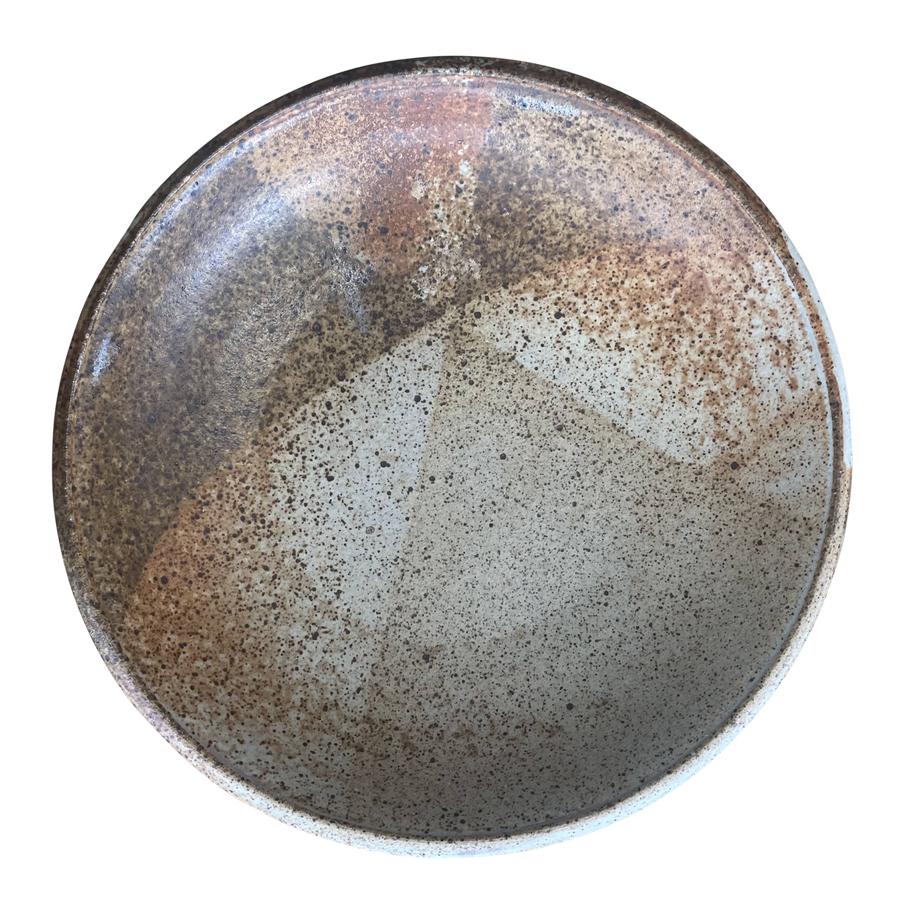 Large Studio Pottery Stoneware Plate