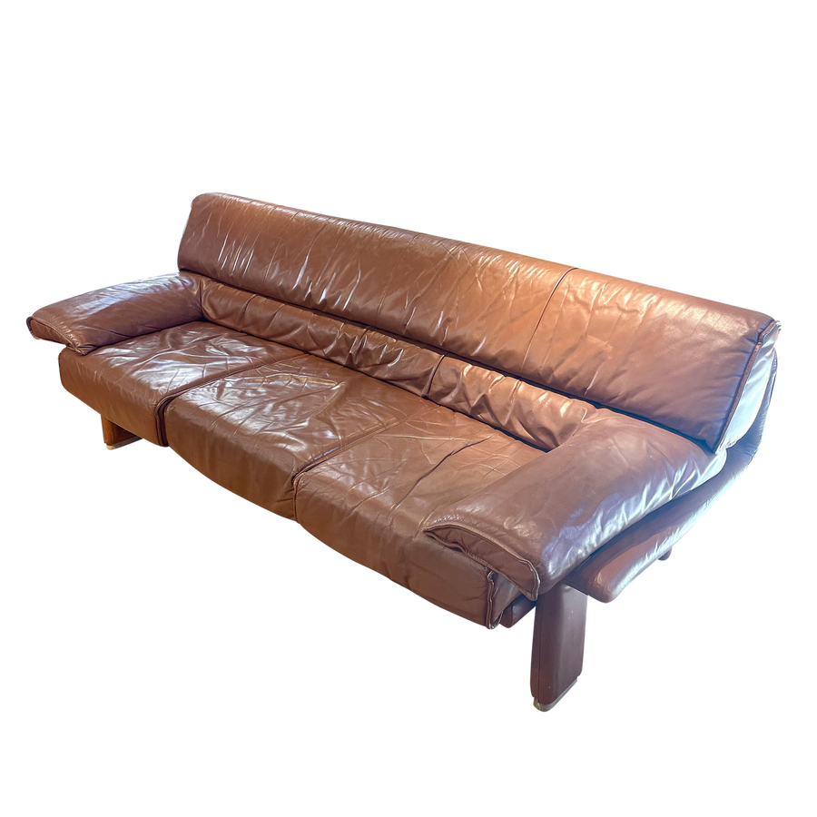 Leather 3 Seater Sofa