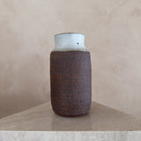 Carved Glaze Studio Ceramic Vase