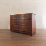 Mid Century Walnut 3 Drawer Dresser