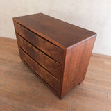 Mid Century Walnut 3 Drawer Dresser