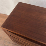 Mid Century Walnut 3 Drawer Dresser