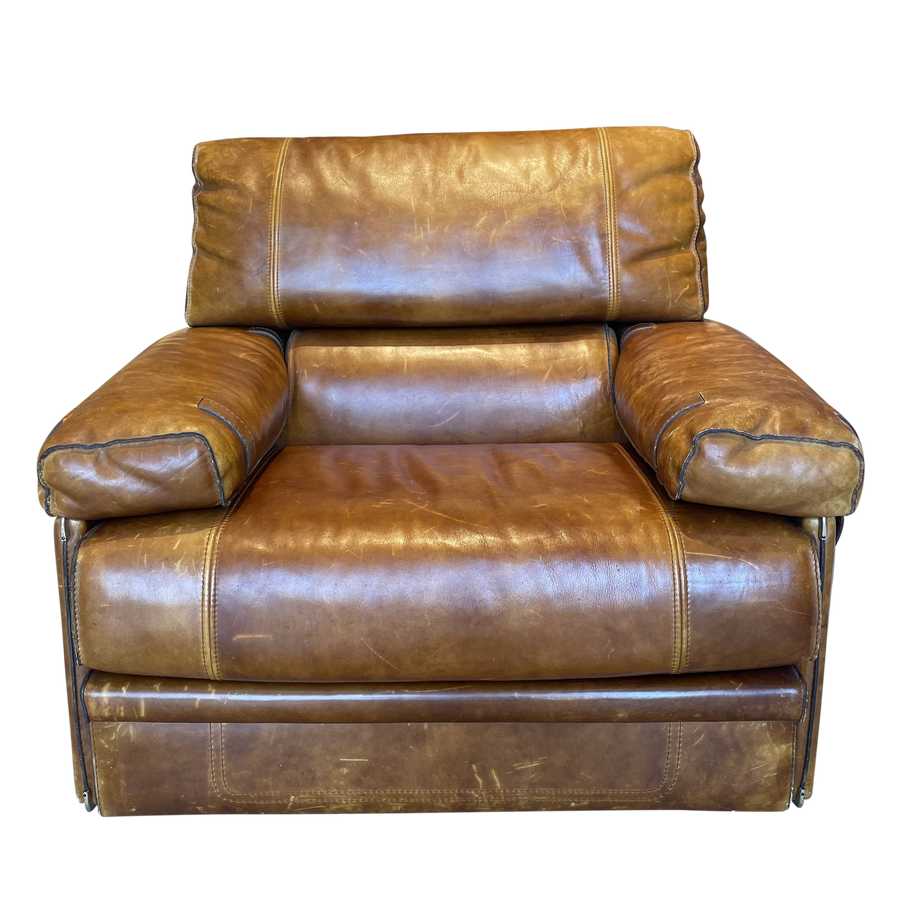 Marco Milisich Leather Arm Chair