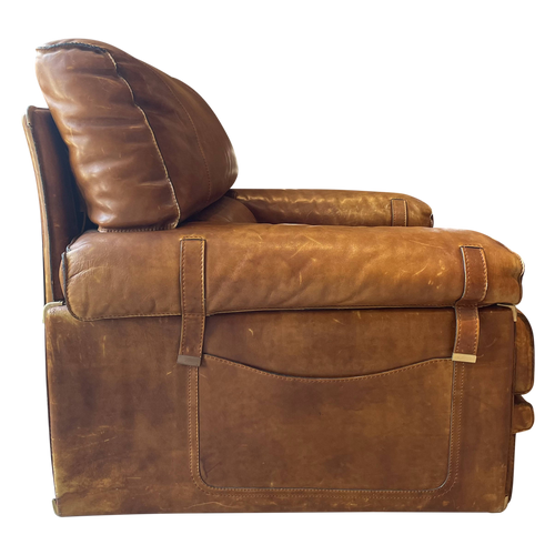 Marco Milisich Leather Arm Chair